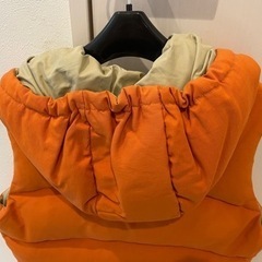 ビームス ダウンジャケット サイズS オレンジの画像
