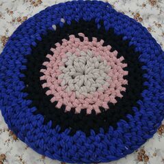 落ち着いた黒系マット　円形　