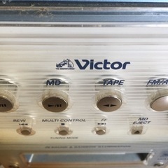 CD、MDラジカセ ジャンク品 取りに来てくださる方にの画像