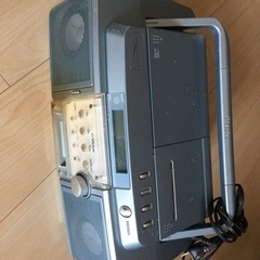 CD、MDラジカセ ジャンク品 取りに来てくださる方にの画像