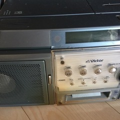 CD、MDラジカセ ジャンク品 取りに来てくださる方にの画像