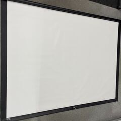 [内田洋行]マグネット付スクリーン70型KM-70W★下見OK★引き取り送料0円★保管傷・汚れありの画像