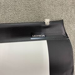 [内田洋行]マグネット付スクリーン70型KM-70W★下見OK★引き取り送料0円★保管傷・汚れありの画像