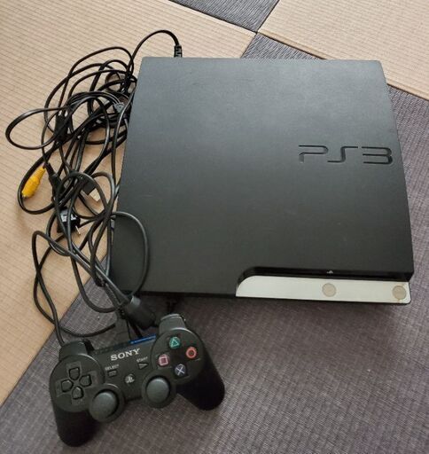 PS3 純正コントローラー付き