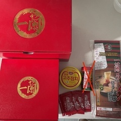 一蘭どんぶり　2つセット　ラーメン付き