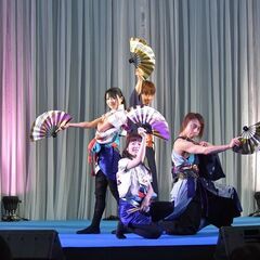 扇子ダンス教室、扇子ダンスレッスン生募集中！【花魁オハナ】