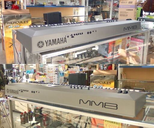 YAMAHA 88鍵盤 ミュージック・シンセサイザー MM8 スタンド・モニタースピーカーセット ☆ 札幌市 北区 屯田 