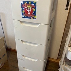🌿ウッドトップチェスト5段🌿タンス✨