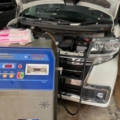 クーラーガス補充650円！ - 車検