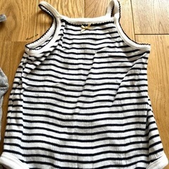 70cm ベビー キャミソールロンパースセット　3枚の画像