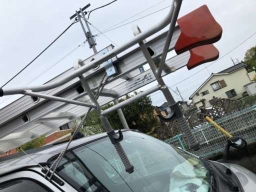 屋根の雨樋避け　梯子アタッチメント3000円