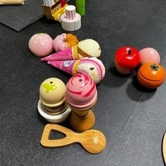 おままごと　木のおもちゃ　ウッディプッディ　くまのがっこう　ままごと　の画像