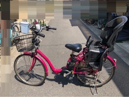 Panasonic 電動アシスト自転車 子乗せ付き