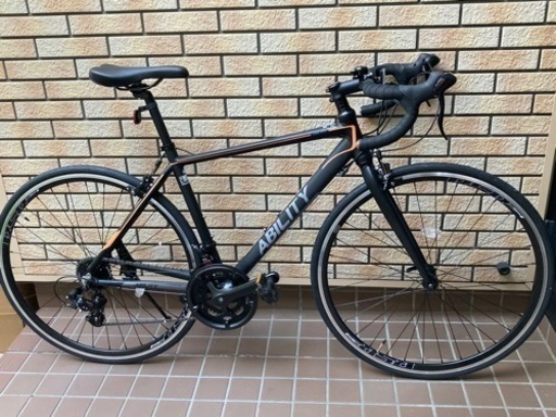 手渡し希望　ほぼ新車　アサヒサイクル　アビリティ　ロードバイク