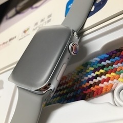 スマートウォッチseries7 シルバーステンレス1.8インチ ...
