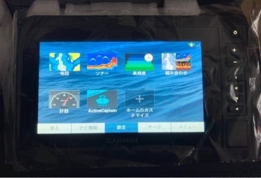 新品 GARMIN  魚探 ECHOMAP UHD 72SV（日本語表示可能モデル）