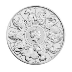 2021年 ロイヤルミント 5ポンド 硬貨 コイン クイーンズビースト コンプリーターの画像