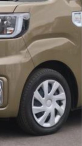 タイヤ＋ホイールキャップ　4本セット　ダイハツウェイク