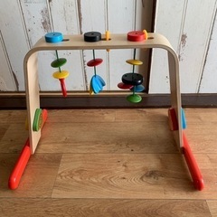 IKEA イケア ☆ ベビージム ☆ バーチ マルチカラー 60...