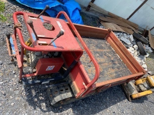 運搬車　400KG　手動ダンプ