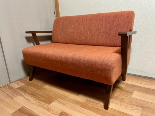 美品 kiitos キートス 北欧 ソファ 2人がけ 2Pソファ ラブソファ