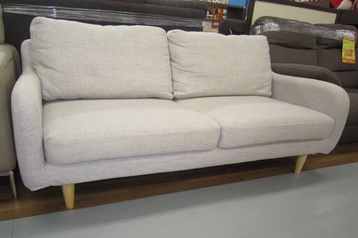 R091 布製2Pソファ、二人掛けソファ、カバーリング 幅160cm