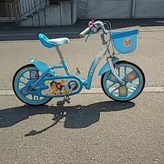 子供用　自転車　16インチ　ディズニー　プリンセス　アイデス