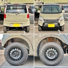 5MT リフトアップ 4.9万km グリルガード ブルバー ムーヴ L 車検受渡 大阪の画像