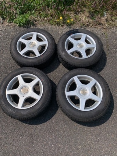 195/65R15  アルミホイール付き4本セット