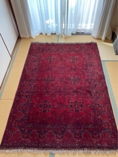 海外製　天然おしゃれラグマット絨毯