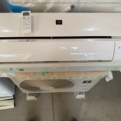 SHARP 2.2kw ルームエアコン AY-H22TD 2018年 中古品