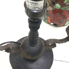 【店頭お渡しのみ】ステンドグラス　テーブルランプ　￥19,580（税込)の画像