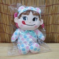 懸賞当選品 不二家 だっこペコちゃん ぬいぐるみ ミルキー70周年 札幌市 豊平区 平岸の画像