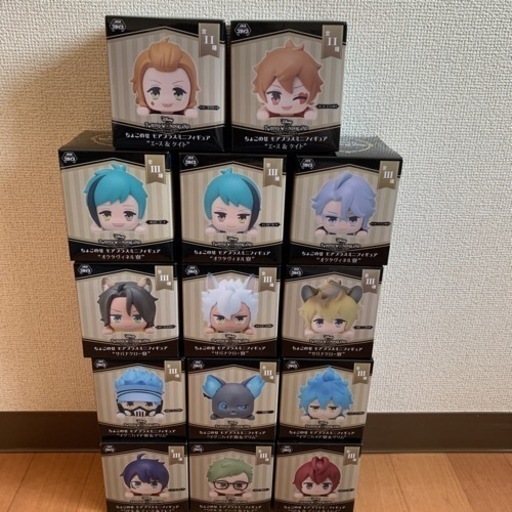 【 新品 14体セット】ディズニー ツイステッドワンダーランド ちょこのせモアプラスミニフィギュア 未開封品