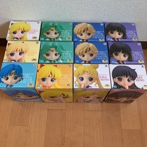 【新品・未開封品】Qposket 「劇場版 美少女戦士セーラームーンEternal」全12体セット　フィギュア