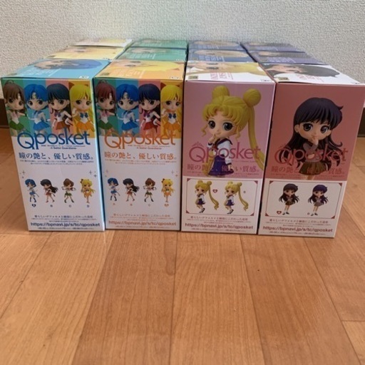 【新品・未開封品】Qposket 「劇場版 美少女戦士セーラームーンEternal」全12体セット　フィギュア