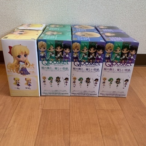 【新品・未開封品】Qposket 「劇場版 美少女戦士セーラームーンEternal」全12体セット　フィギュア