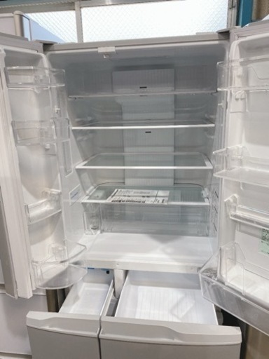 Panasonic ノンフロン冷凍冷蔵庫451L NR-FV45V3-H 2018年製　【i2-0420】