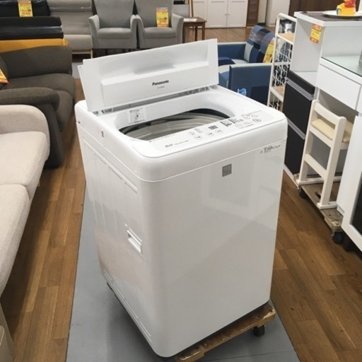 S364パナソニック 5．0kg全自動洗濯機 keyword キーワードホワイト NA-F50ME4送風乾燥/ビックウェーブ洗浄