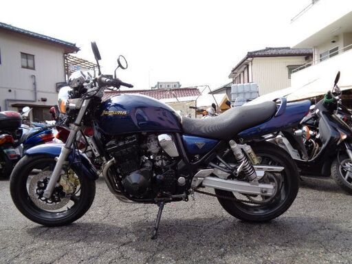 NO.4234　イナズマ４００　油冷４サイクル４気筒４００ｃｃ　ネイビー　 ☆彡
