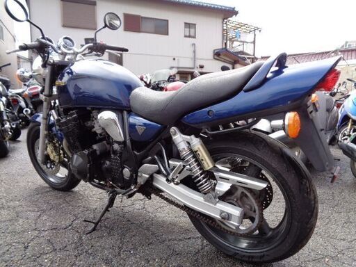 NO.4234　イナズマ４００　油冷４サイクル４気筒４００ｃｃ　ネイビー　 ☆彡