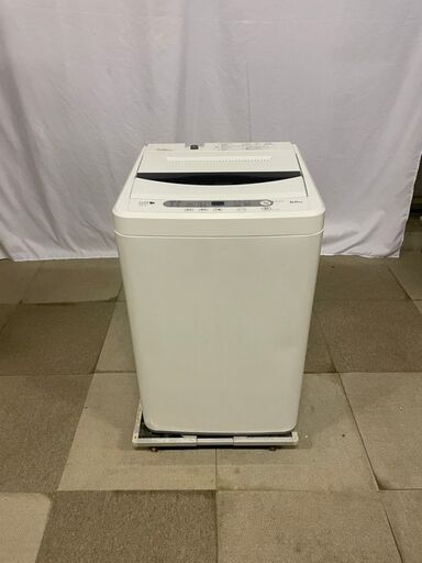 美品　ヤマダ 6.0kg　全自動洗濯機　ステンレス槽2016年製　 YWM-T60AQ1