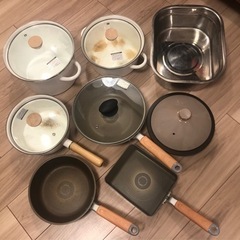 フライパン、鍋など【26日までに取りに来てくださる方】