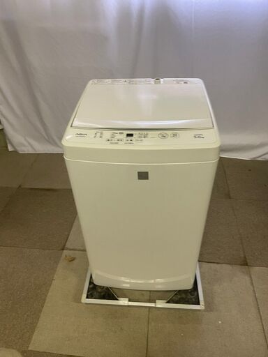 AQUA 2018年製洗濯機 AQW-GS5E6 アクア 全自動洗濯機 5kg ホワイト