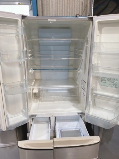 ⑫Panasonic ノンフロン冷凍冷蔵庫426L NR-F434T-N 2010年製　【i3-0420】