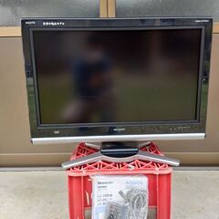 無料！SHARP AQUOS LC-32D10 2007年製！
