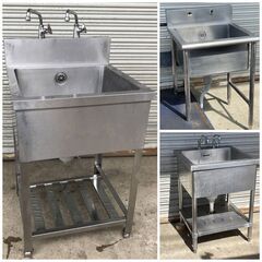 💚🧡💜業務用用品5000円～😍ステンレス台、シンクなど多数💚🧡💜の画像