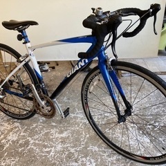 【GIANT DEFY3 前後タイヤ新品！】アルミフレーム　700×28c 24段変速　ロードバイク　ブルー GIANT DEFY3 前後タイヤ新品！】アルミフレーム 700×28c 24段変速