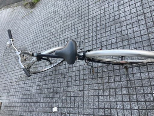 【整備済自転車】美品❗️27インチ　変速なし　鍵、ライト新品❗️スペアキーあり　若林自転車　唐崎店SALE❗️
