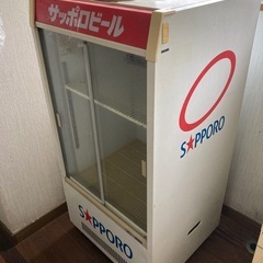 サッポロビール　冷蔵ケースの画像